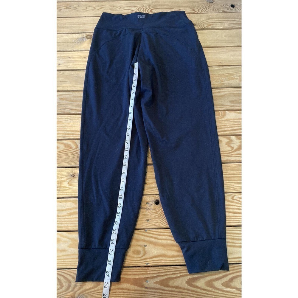 Pink Active High Waist Joggers Size Medium Women’s Black - Picture 6 of 8